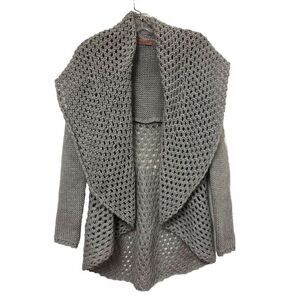 Elsamanda Italy Anthropologie Sweater Cardigan Women S Open Italian Mohair  Wool